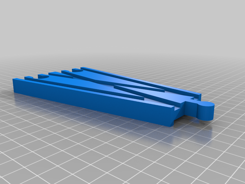 3D-Datei Spielzeugeisenbahn V-Strecke 🎲 kostenlos・3D-Drucker-Design zum