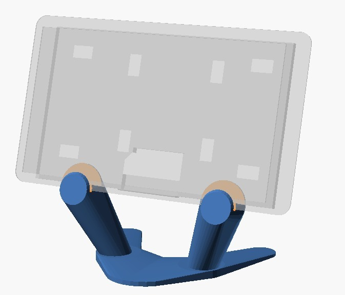 Free 3D file Raspberry Pi 7" screen Stand 🔌・3D printable design to