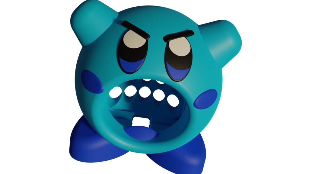 Free 3D file Kirby Fume Extractor Multiparts indents fan grill