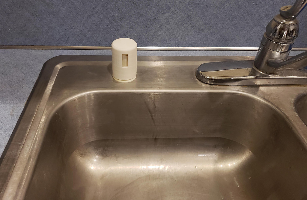 Free 3D file Cover for dishwasher air gap 🔪・3D printer design to