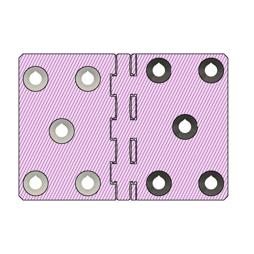 Free 3D file Stable Hinge !upright printable! 🧑‍🔧・3D printer design to ...