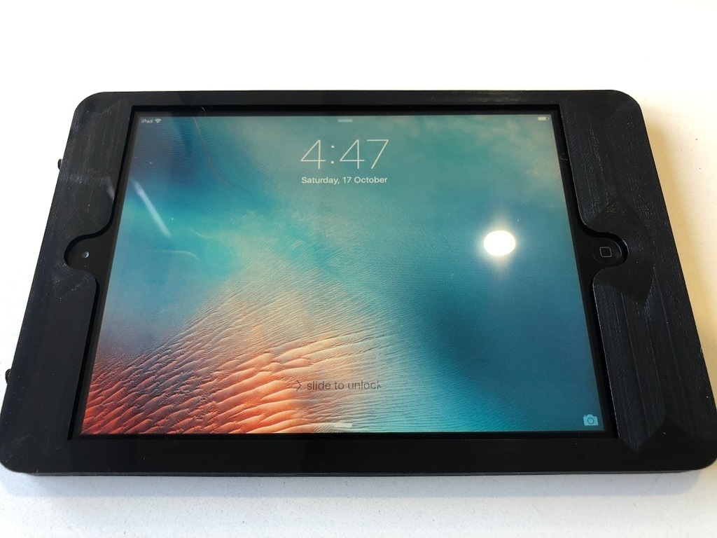 Free 3d file ipad mini wall mount template to download and 3d print cults