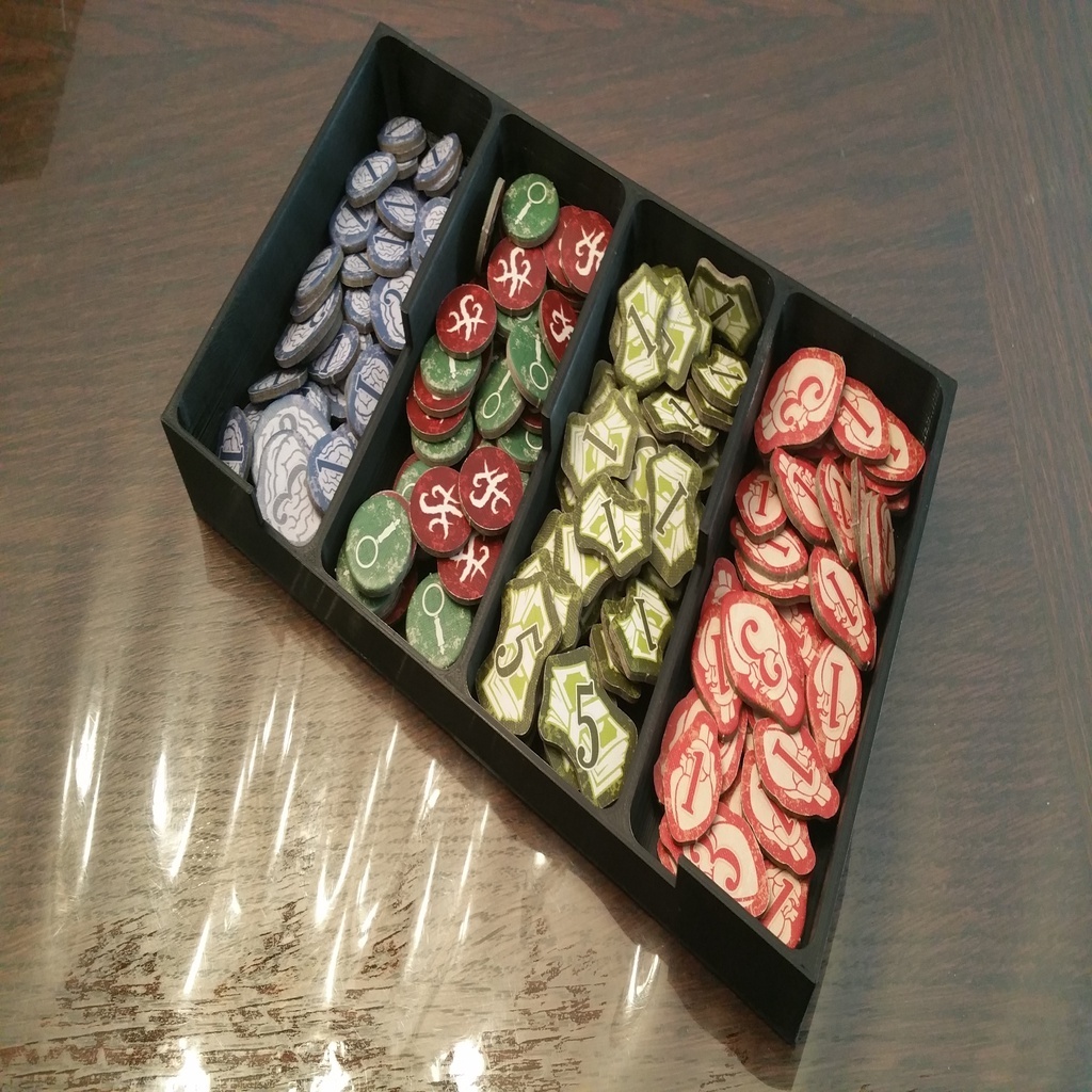Feldherr 4 Pedine Personaggio (Character Standee) Per Arkham Horror 3rd Ed. E Eldritch Horror - Supporti Protettivi Stampati In 3D