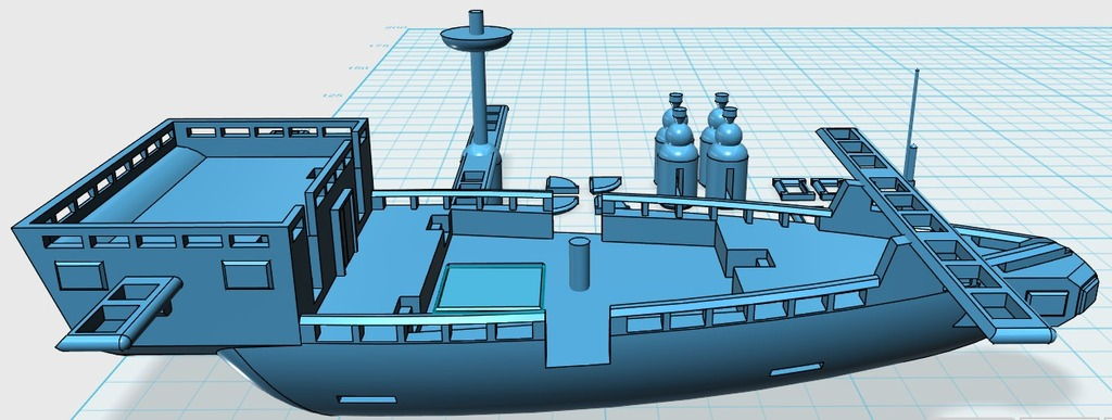 Free STL file Steampunk - Airship 🎲・Design to download and 3D print・Cults