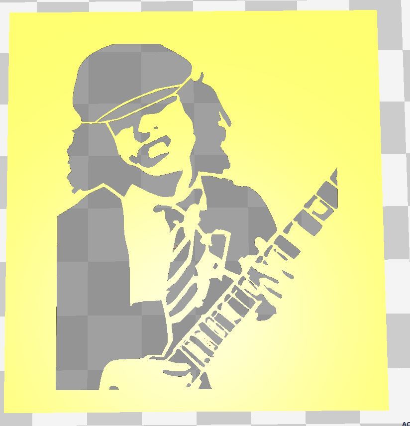 Free 3D file ACDC ANGUS・Design to download and 3D print・Cults