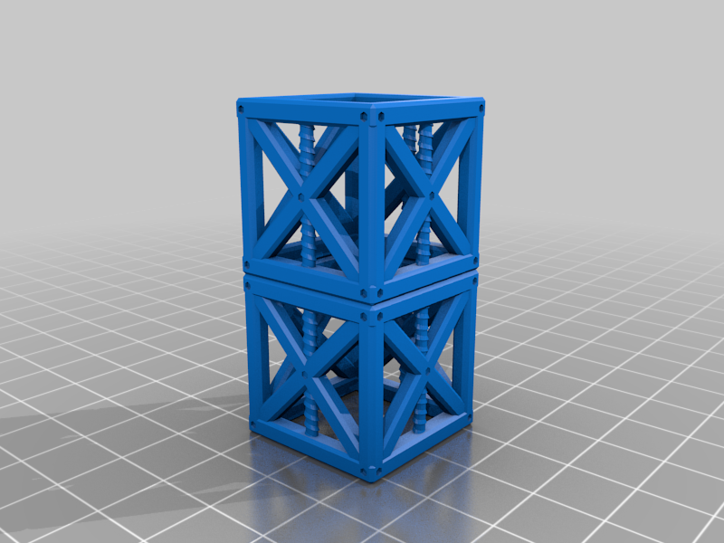 Scatterblocks Archivo STL gratis ScatterBlocks: Marco de acero・Modelo para descargar ...