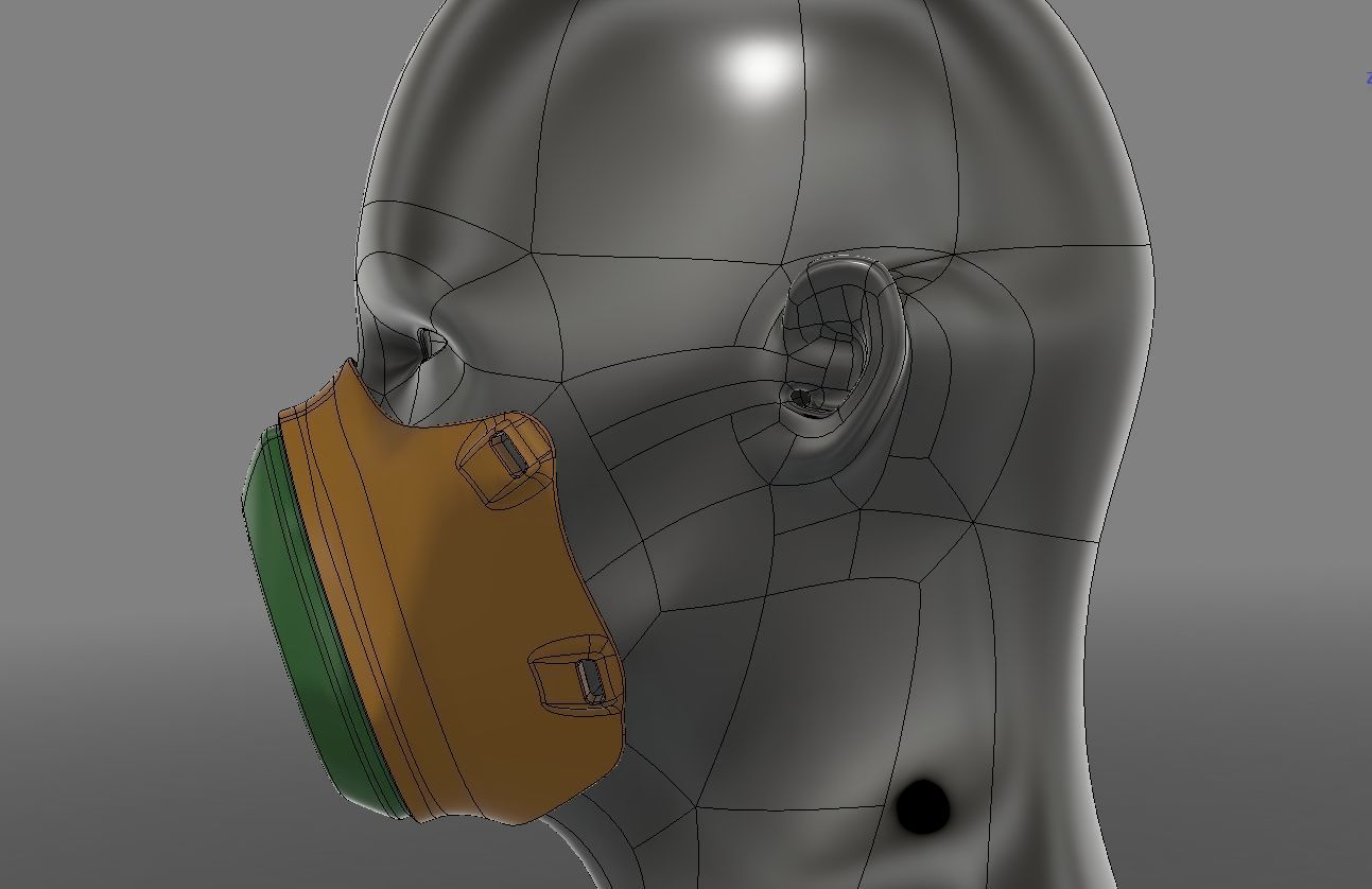 Free STL file M2 Mask・Model to download and 3D print・Cults