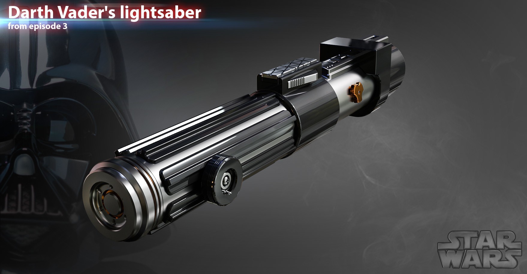 Archivo STL Darth Vaders lightsaber 🦸・Diseño imprimible en 3D para ...