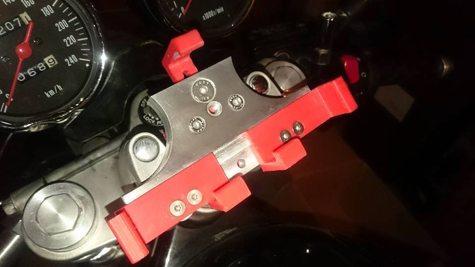 Free STL file motorcycle phone holder・3D printing idea to download・Cults