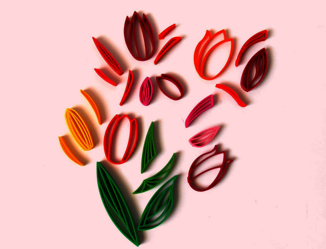 Free Printable 3d Tulips Templates