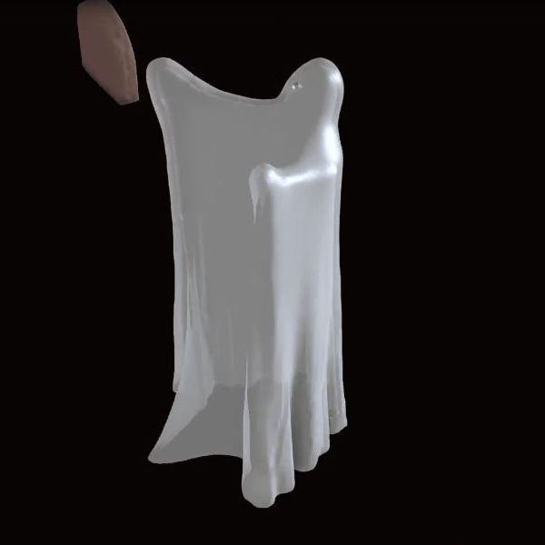 STL file ghost with eyes・Model to download and 3D print・Cults