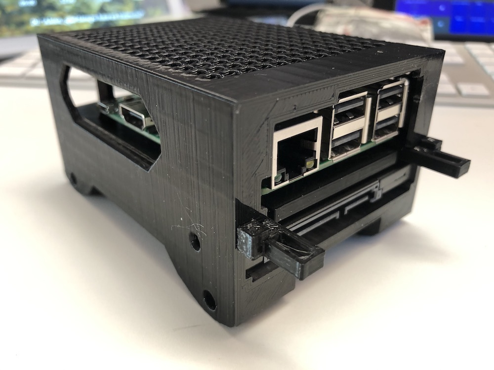 Archivo 3D gratis raspberry pi case & switch case para rack 19' 💻・Plan ...