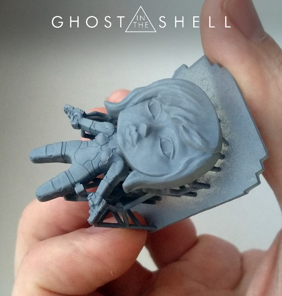 Download free STL file Kusanagi Motoko - Ghost in the Shell • 3D ...