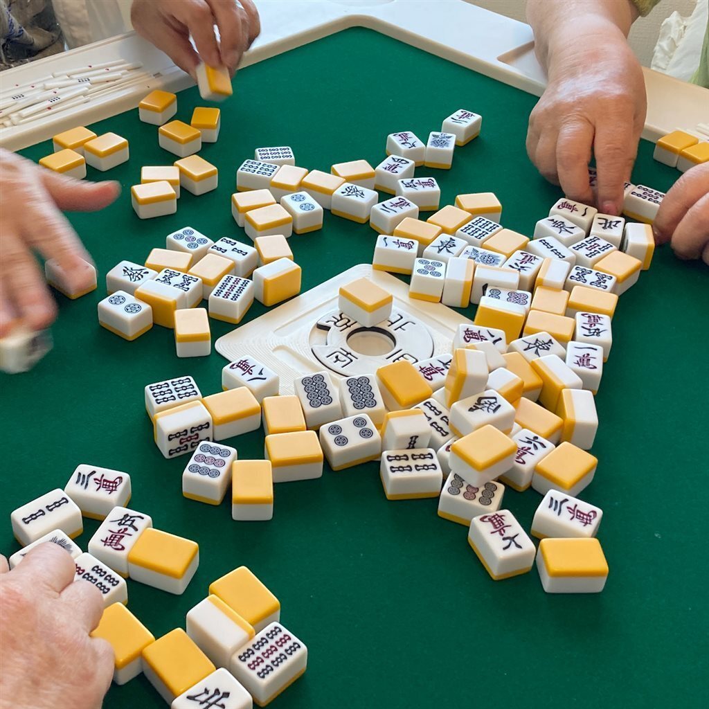 Free STL file 手積み麻雀用センターピース / Riichi Mahjong Center Piece 🀄・3D print ...
