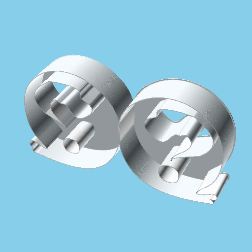 Free 3D file Ghost QUESTION MARK, nestable box (v2)・3D print design to download・Cults