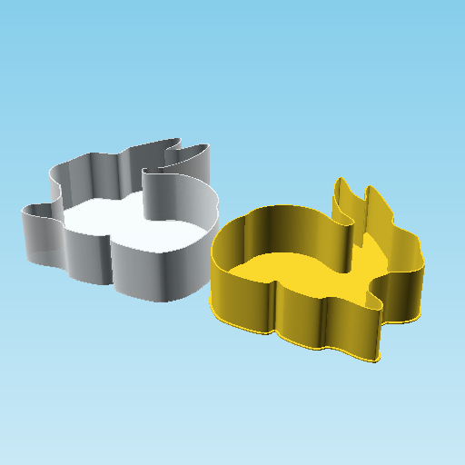 Free 3D file Rabbit 0024, nestable box (v2)・3D printable object to ...