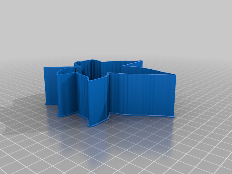 Maple Leaf nestable box (v1) 3D model