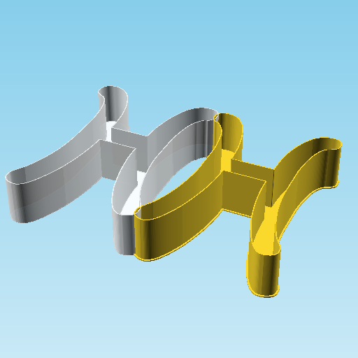 Free 3D file Pisces symbol, nestable box (v2)・3D printing model to ...