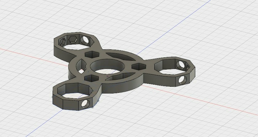 Free STL file #FidgetNuts Nuts Hand Spinner・Object to download and to ...