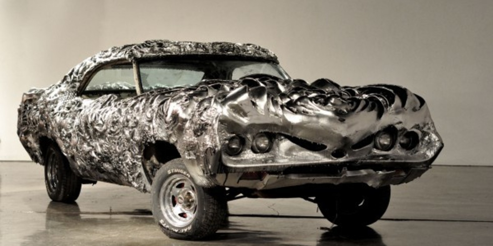 ioan florea 3D printed car gran torino impression 3D cults exposition artiste fichier 3D CAD 5