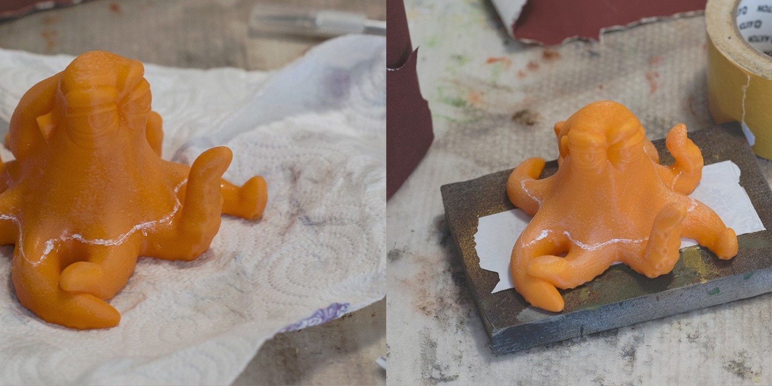 How to easily paint a 3D printed model ・ Cults