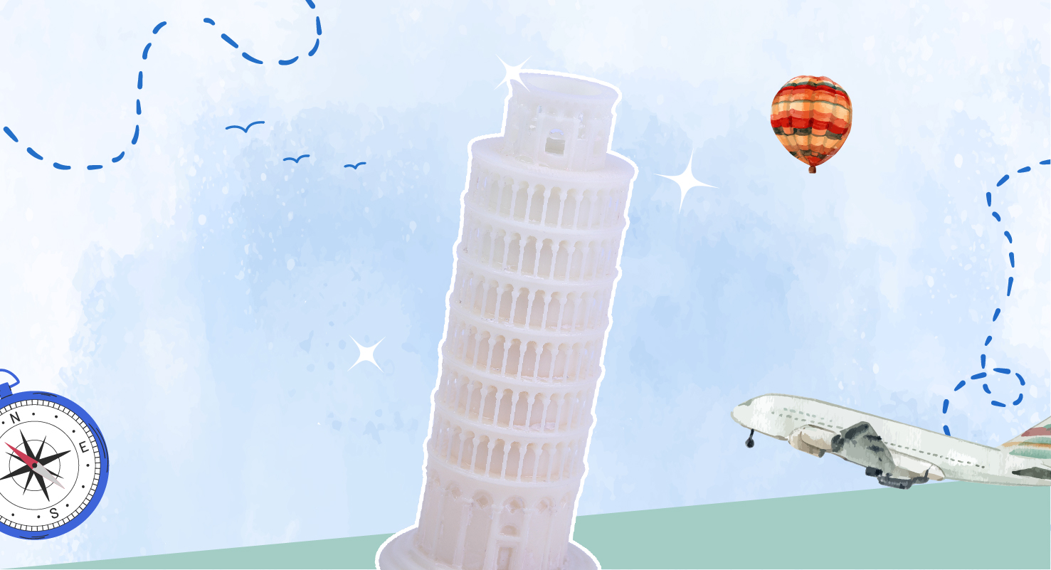 Creality 3D modeling architecture contest illustration 1