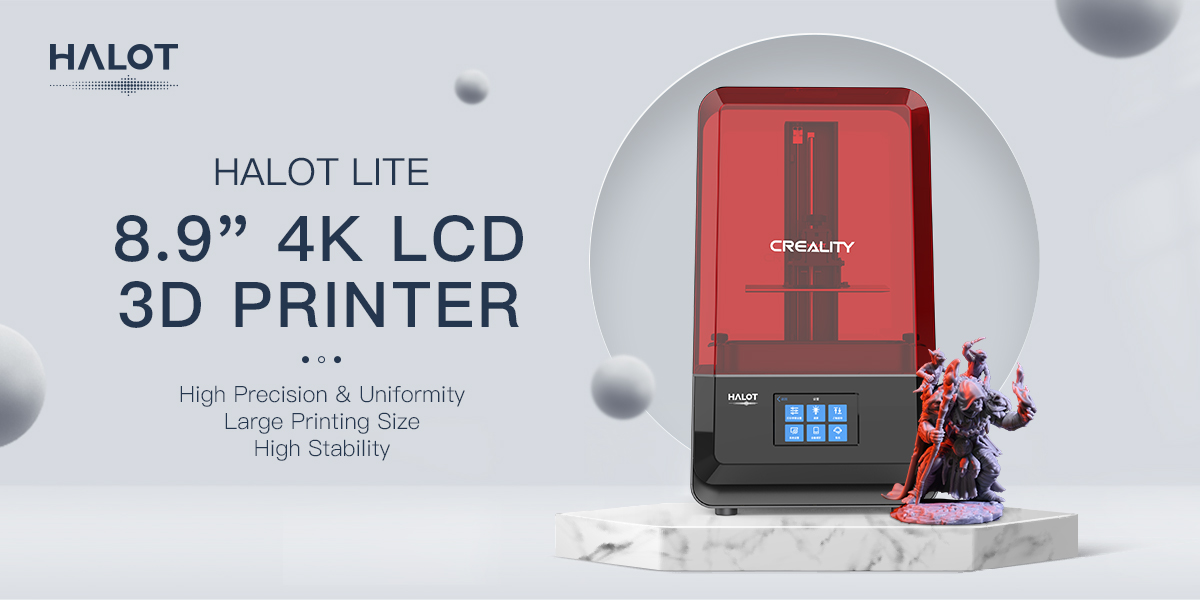 Creality halot contest win 3d printer