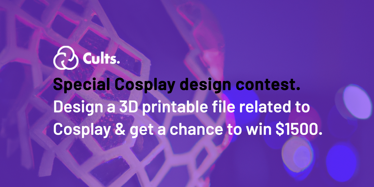 Create a 3D printable model related to cosplay and costume.