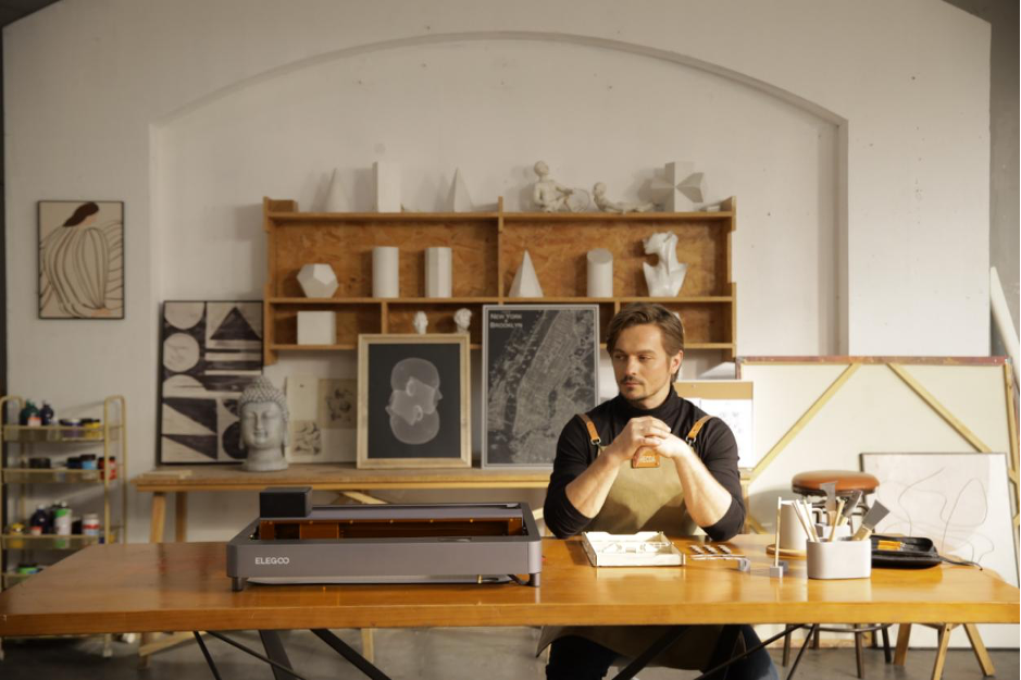 ELEGOO Preps Kickstarter for PHECDA Laser Engraver with Air Purifier