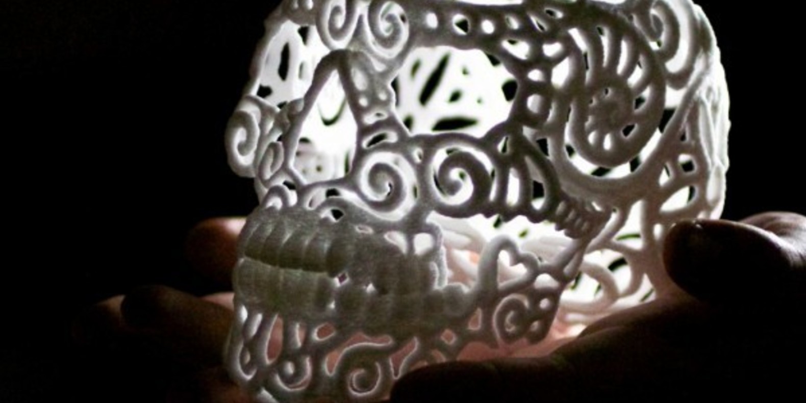 A Skull Printed In 3d And Sugar Cults