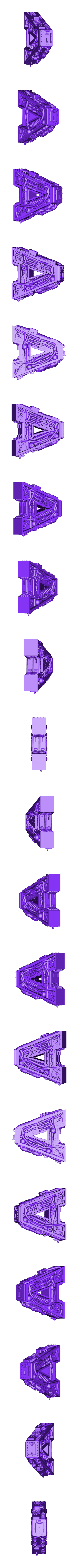 Letter_A_Alphonse_Marcel_01.stl Steampunk Alphabet