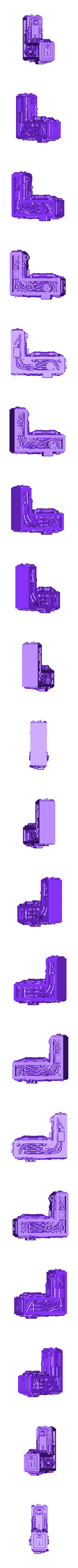 Letter_L_Alphonse_Marcel_01.stl Steampunk Alphabet