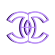 Download OBJ file cookie cutter chanel logo • 3D print design ・ Cults